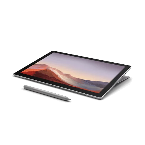 Microsoft Surface Pro 7 - Platinum, Intel i3-1005G1, 4GB RAM, 128GB SSD, 12.3" Display, WiFi 6, BT, Windows 10 Home, 1 Year Warranty W10H - Image 3