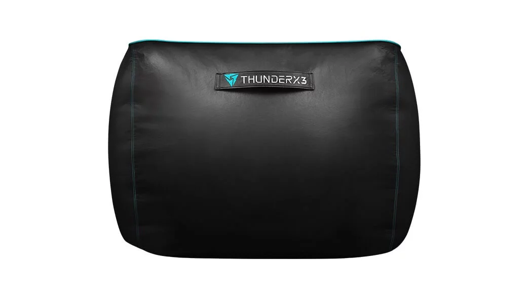 Aerocool ThunderX3 DB5 Consoles Bean Bag - Black/Cyan Brown Box (bean not included)(LS) - Image 3