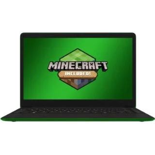 Leader Companion 402 Minecraft Edition, 14" HD Panel, Quadcore J4105 Processor, 4GB Ram,64GB Storage, Windows 10 s. M365 Personal 1 year, Minecraft Game, Green WASD keys, Minecraft Stickers, 1 Year Onsite Warranty