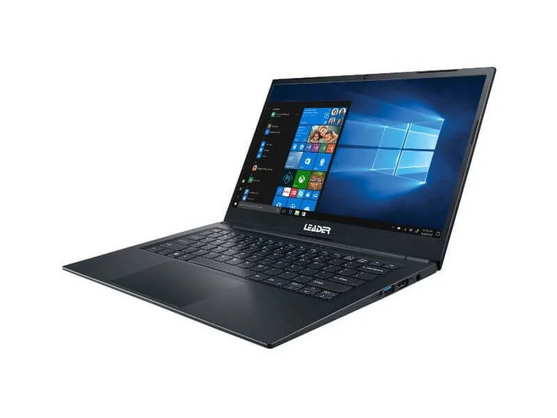 Leader Ultraslim Companion 428, 14" Full HD, intel i5-10210U, 8G, 240G SSD, Windows 10 Home, WiFI 6, 2 year onsite warranty, black, 180° Hinge Design - Image 3