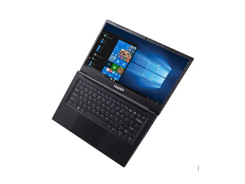 Leader Ultraslim Companion 428, 14" Full HD, intel i5-10210U, 8G, 240G SSD, Windows 10 Home, WiFI 6, 2 year onsite warranty, black, 180° Hinge Design - Image 2