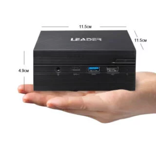 Leader Corporate N12 NUC, Intel I5-8265U, 8GB, 240GB SSD, Windows 10 Professional, 3 Year "4 Hour" Onsite Warranty, VESA, USB3.1, Serial RS232,SN10-i5