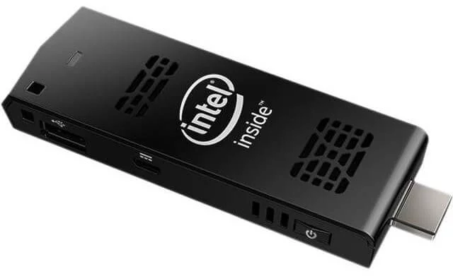 Intel Compute Stick Mini PC Windows 10 Home Quad-Core X5-Z8300 1.84GHz 2GB DDR3L 32GB HDMI MicroSD WiFi BT 2xUSB Portable Plug&Play BOXSTK1AW32SC - Image 2