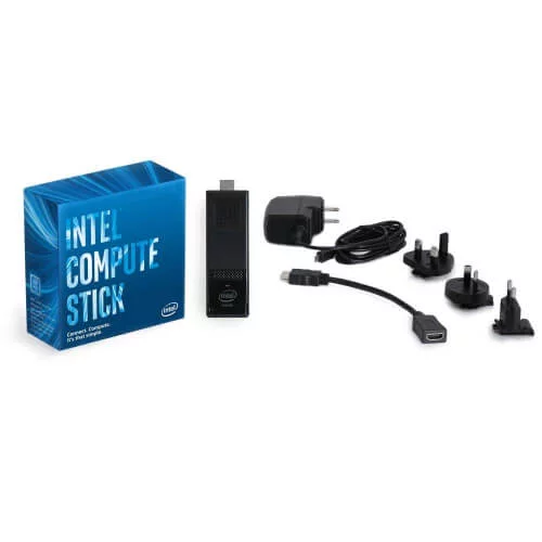 Intel Compute Stick Mini PC Windows 10 Home Quad-Core X5-Z8300 1.84GHz 2GB DDR3L 32GB HDMI MicroSD WiFi BT 2xUSB Portable Plug&Play BOXSTK1AW32SC - Image 4