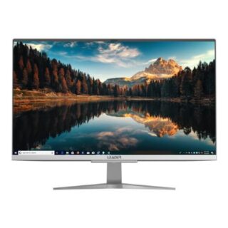 Leader Visionary AIO 2420 23.8" Full HD, Intel I5-1035G4, 8GB, 500GB SSD,Windows 10 Home, 1 year Onsite Warranty, Keyboard & Mouse, Thin Bezel, Silver